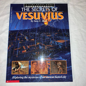 Scholastic The Secrets of Vesuvius Coffee Table Book paperback